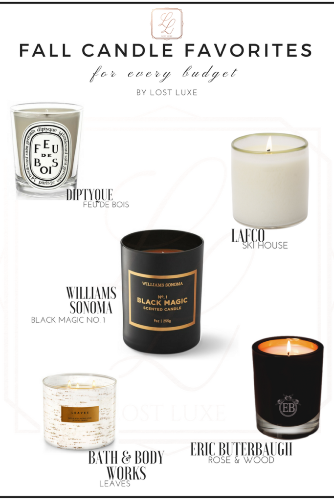 Best Fall Candles Budget