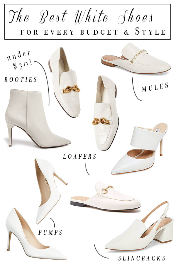 White Shoes for Every Style and Budget