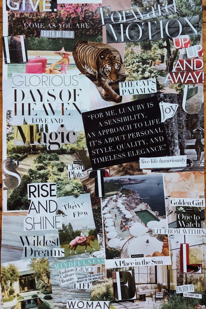 How to Make a Vision Board to Manifest Your Dream Life | Lost Luxe